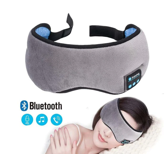 Bluetooth Sleep Mask Headphones: Wireless Sports & Sleep Headband