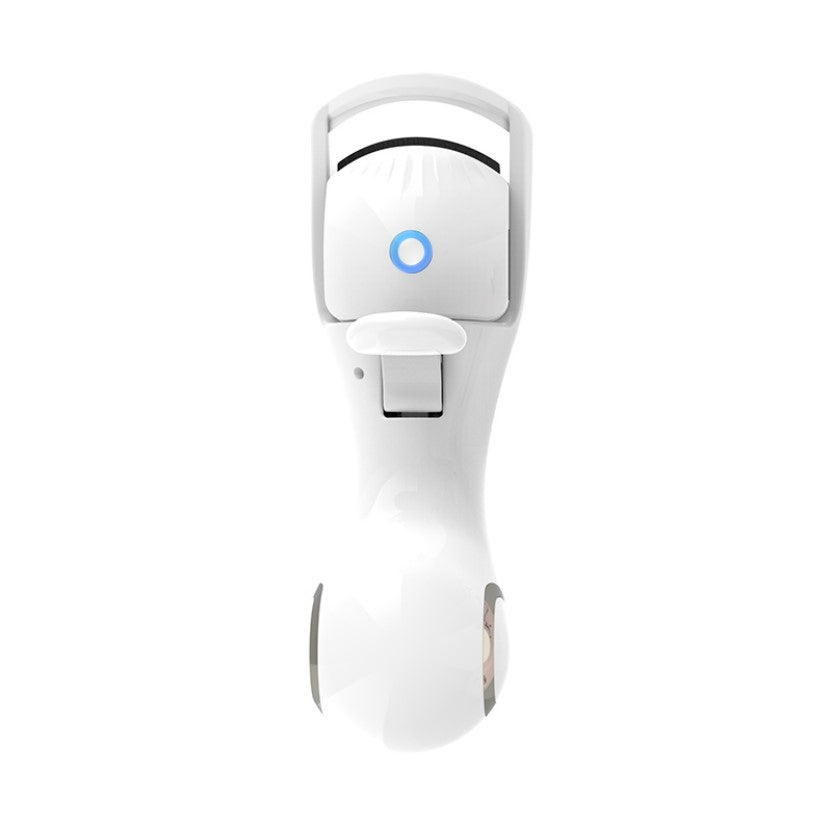 Electric Eyelash Curler: Quick Lash Lifting Tool (White)