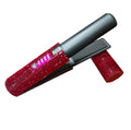 Cordless Hair Straightening Brush: USB Rechargeable 2-in-1 Straightener & Curler (Red)