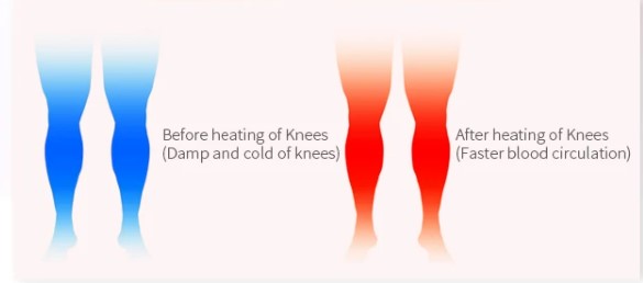 Heated Knee Massager: Rechargeable Vibration & Light Therapy Wrap with LED Display