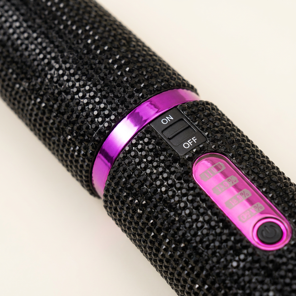 Black Hair Styling Tool detail