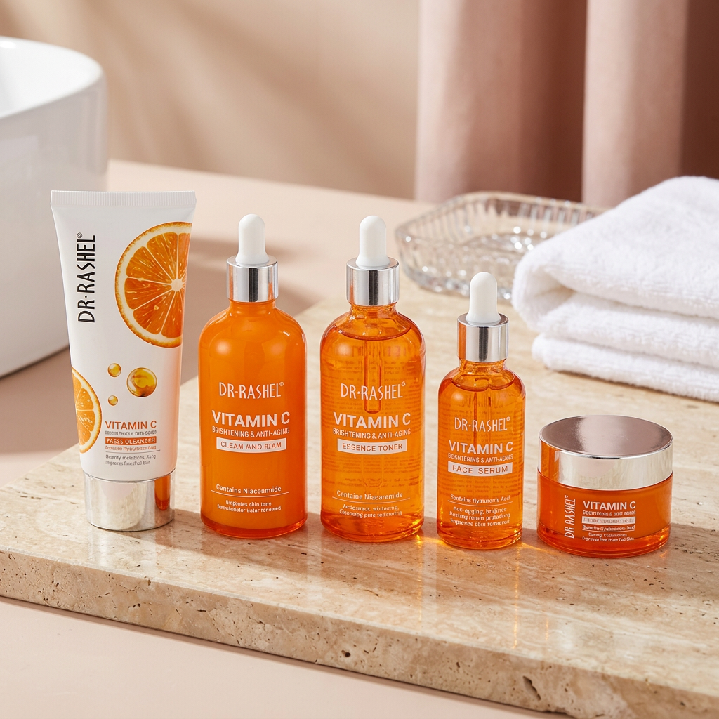 Dr Rashel Skincare Set lifestyle