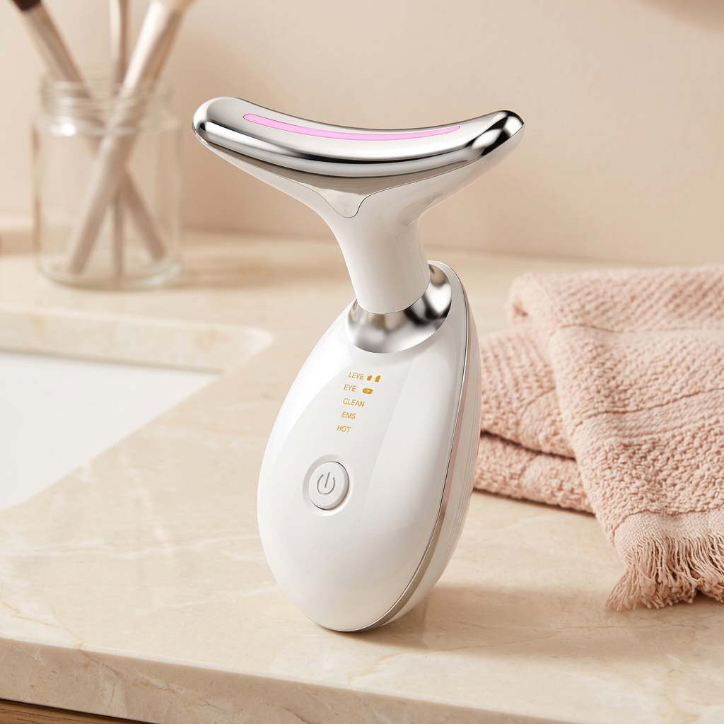 Face and Neck Massager lifestyle