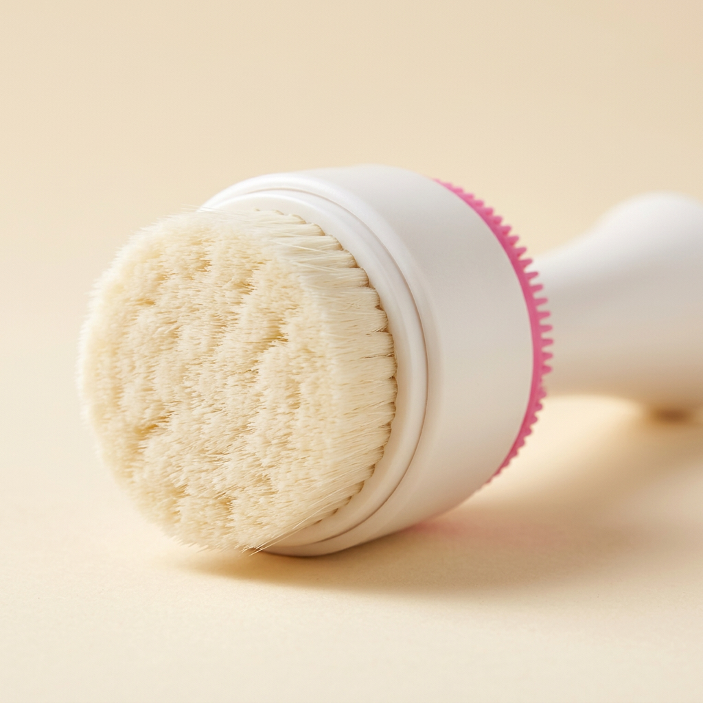 Facial cleanser detail close-up
