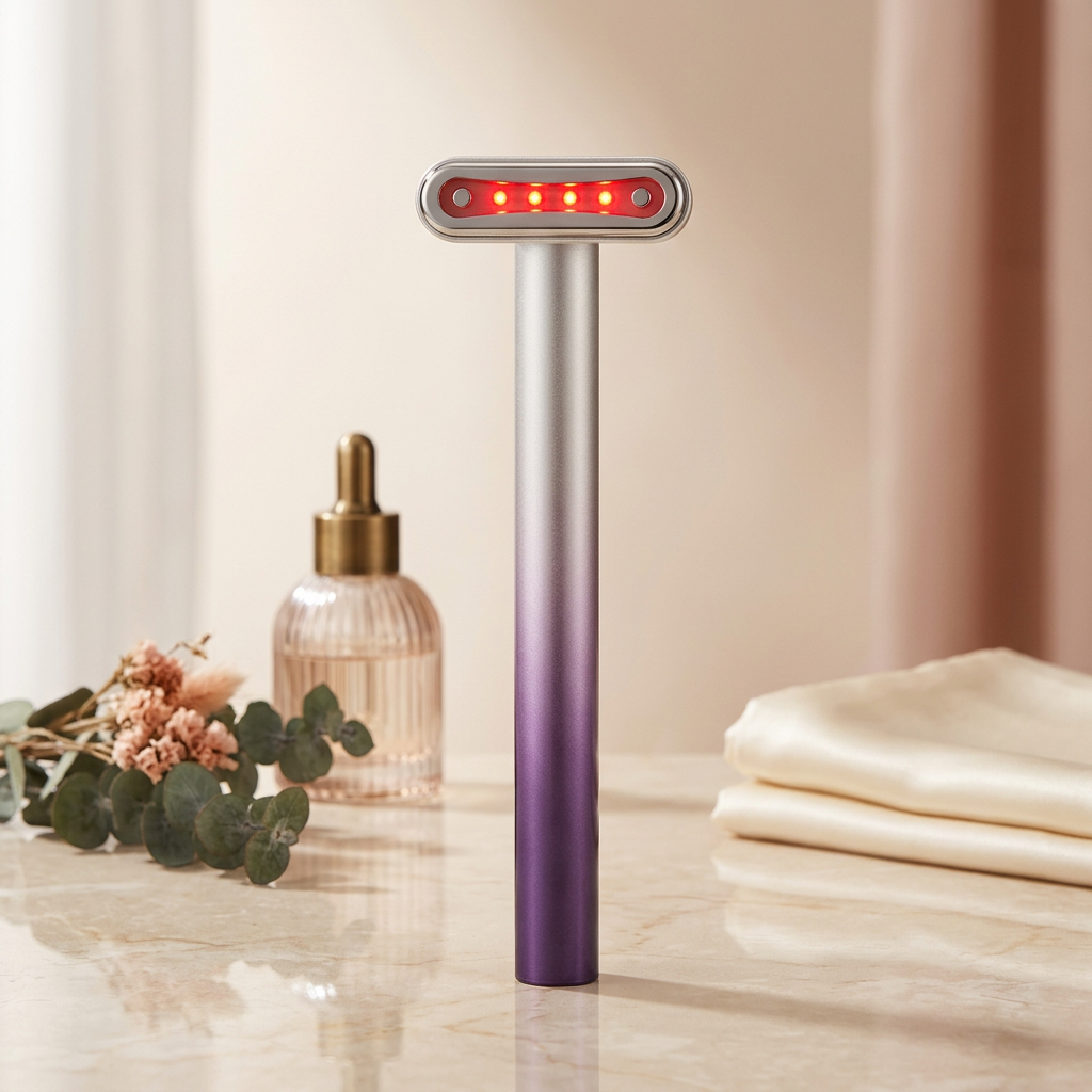Purple Facial Wand lifestyle