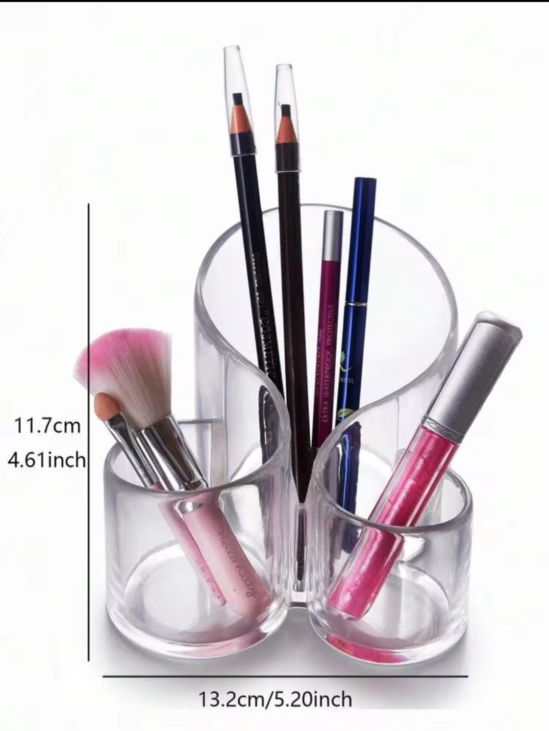 Transparent Acrylic Makeup Organizer