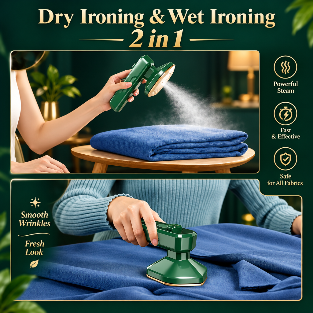 Portable Micro Garment Steam Iron