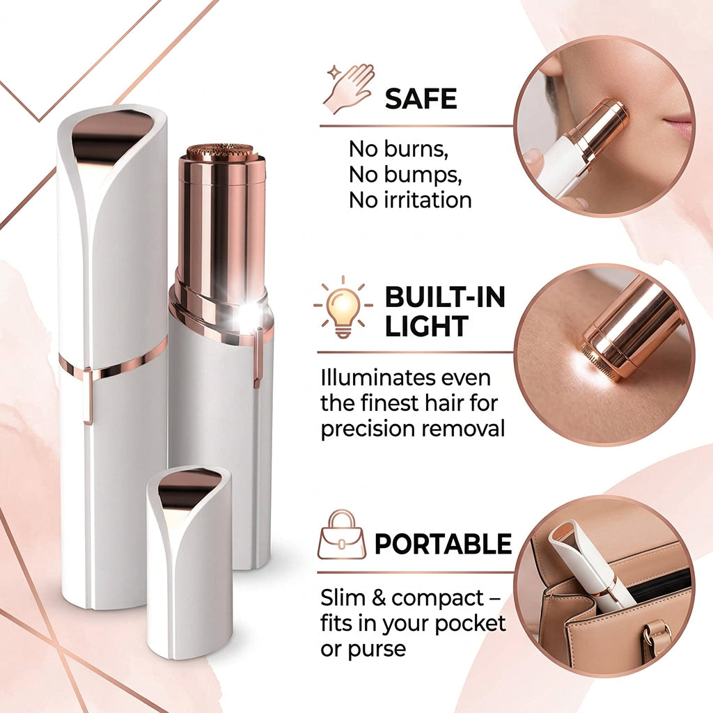 Flawless Painless Facial Hair Remover
