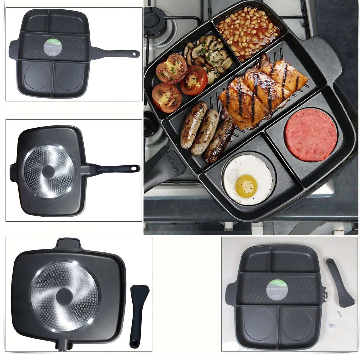 5-in-1 Nonstick Magic Pan with Dividers