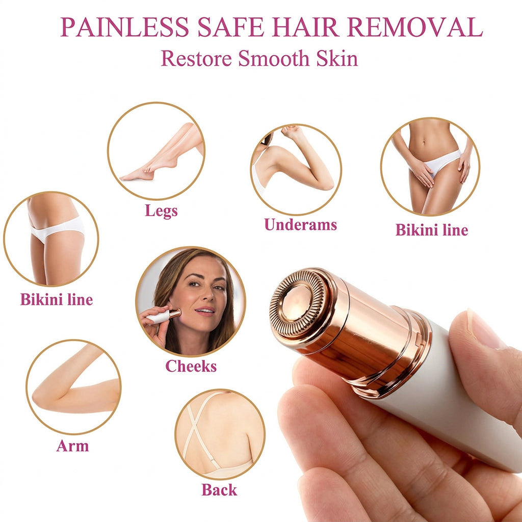 Flawless Painless Facial Hair Remover